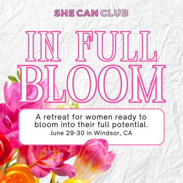 Announcing: In Full Bloom - Retreat on 6/29 & 6/30