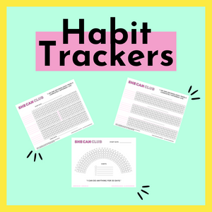 30 Day Habit Tracker Printable Pack